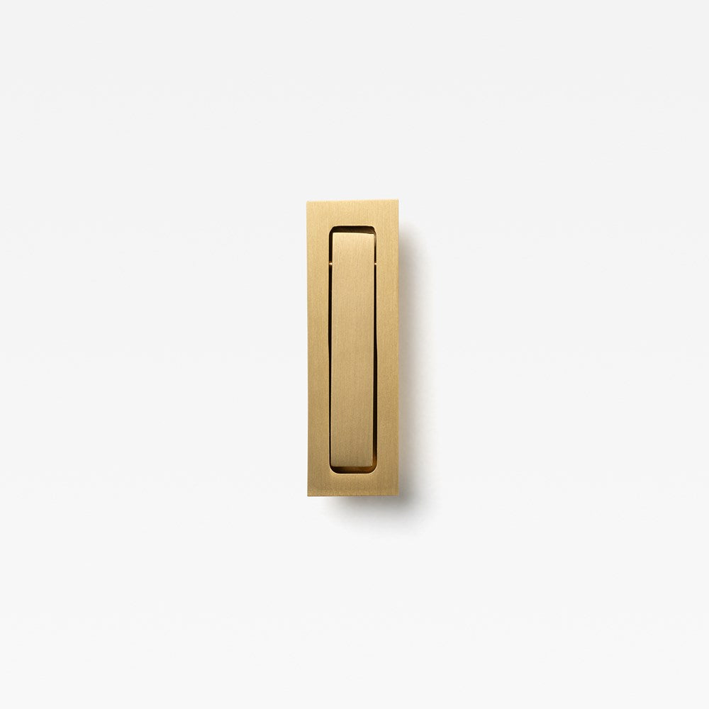 Sliding Door Edge Pull Brass — view 2