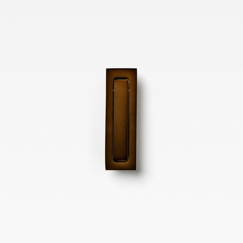 Sliding Door Edge Pull Bronze — view 2