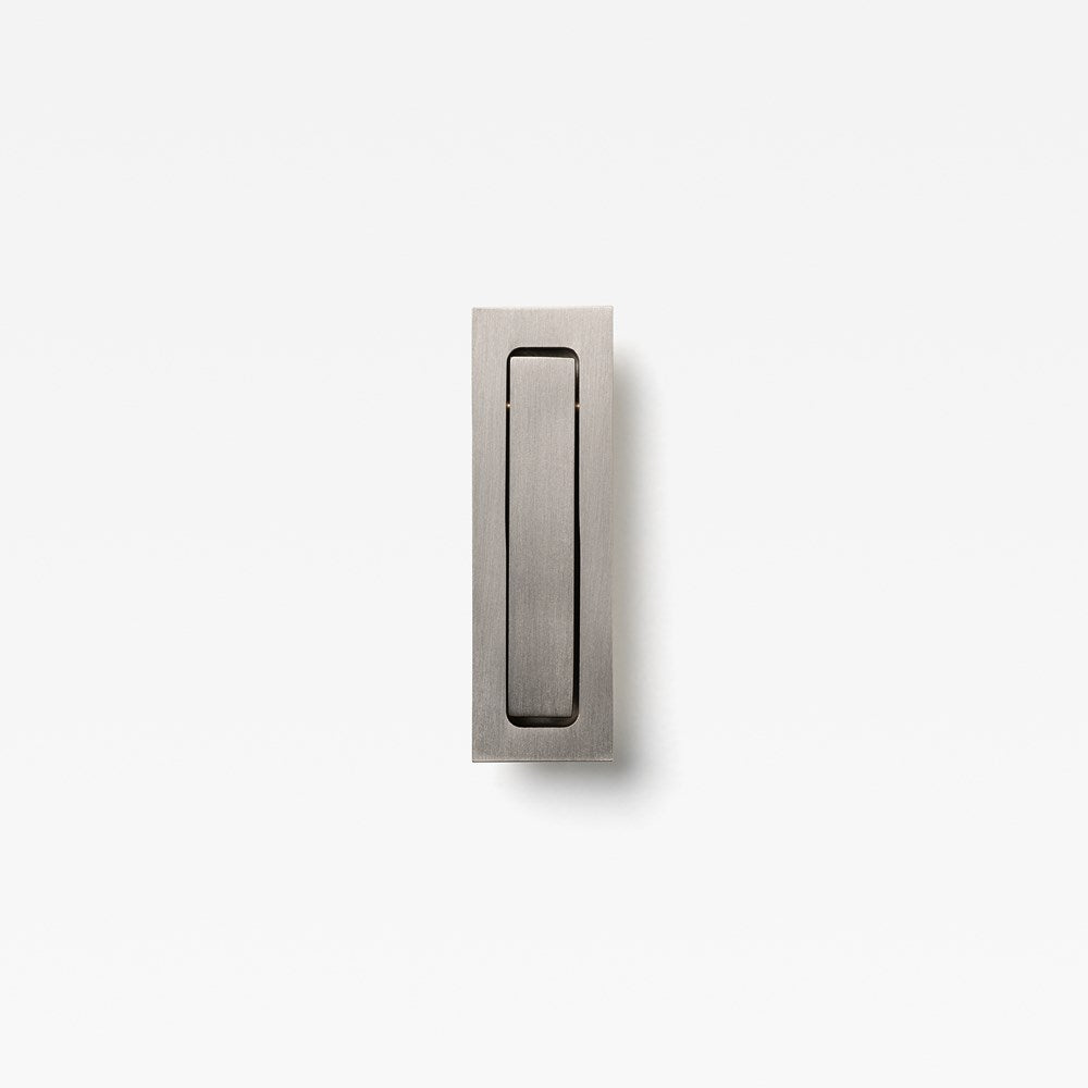 Sliding Door Edge Pull Nickel — view 2