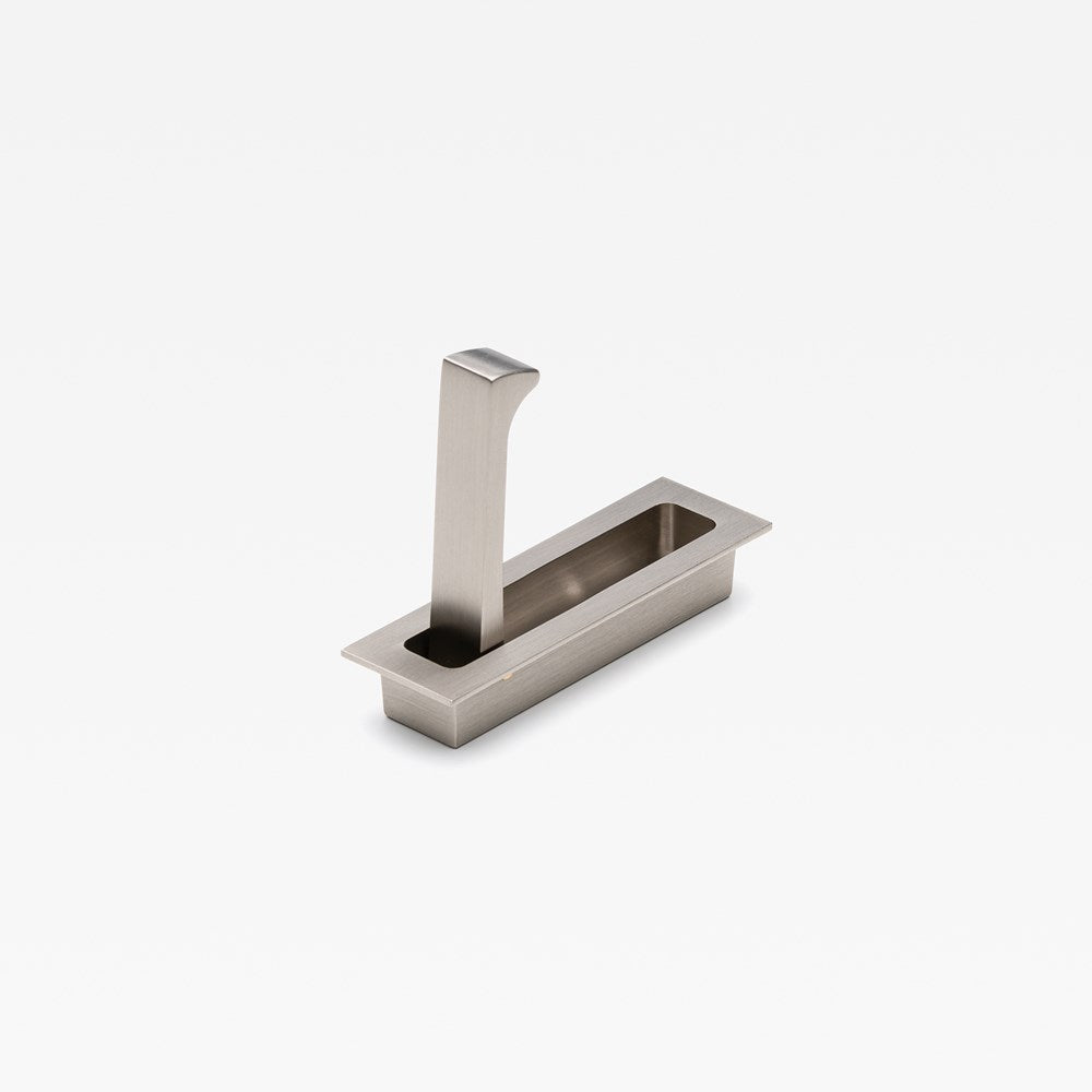 Sliding Door Edge Pull Nickel — view 3