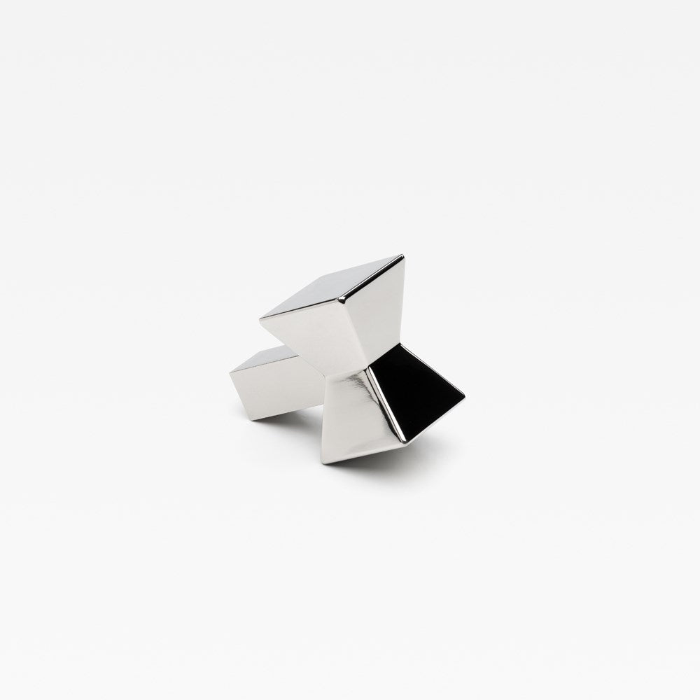 Forma Knob Polished Nickel — view 2