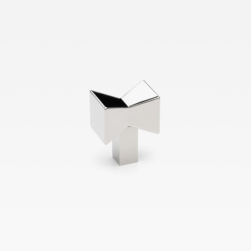 Forma Knob Polished Nickel — view 1