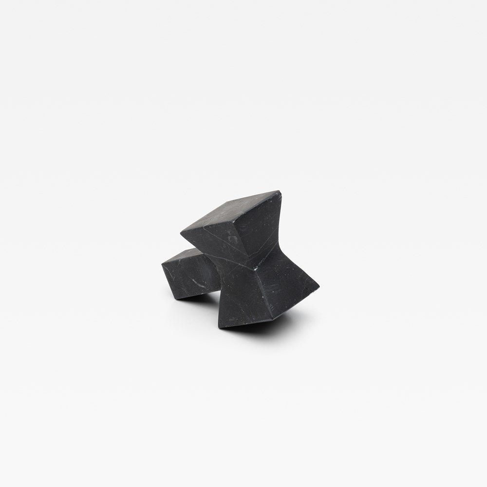 Forma Marble Knob Black — view 2
