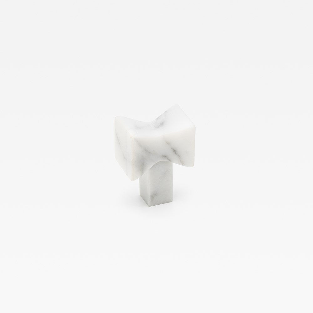 Forma Marble Knob Carrara — view 1