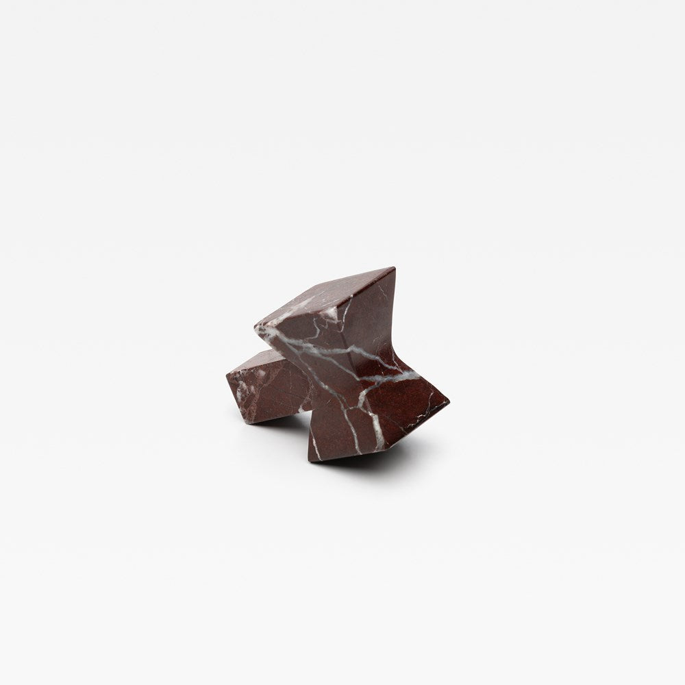 Forma Marble Knob Rosso — view 2