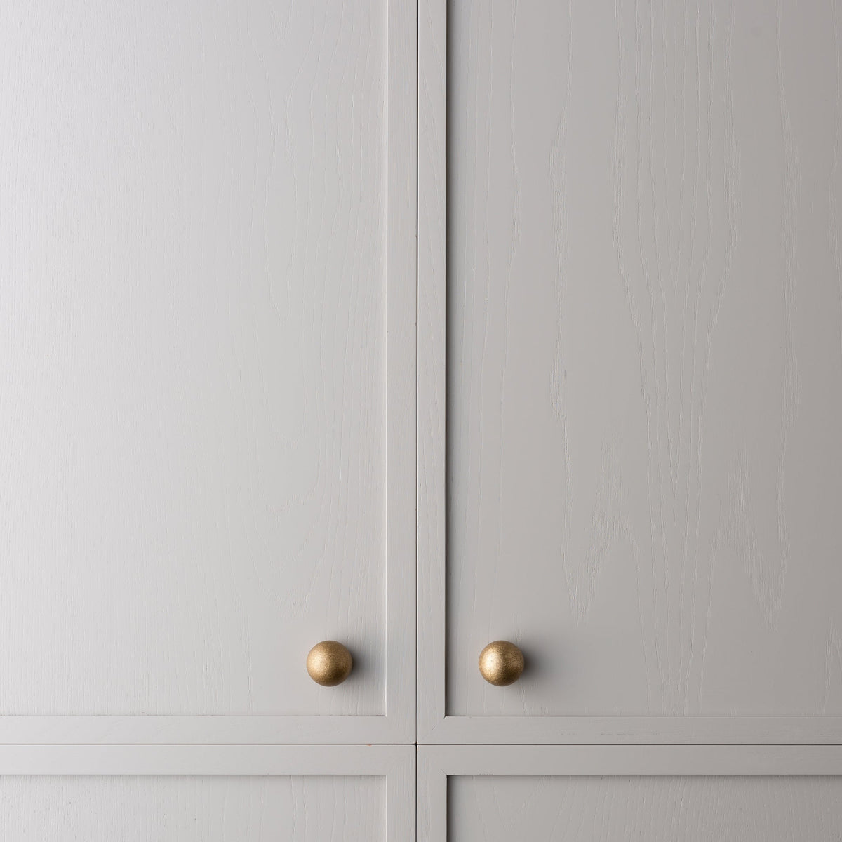 Sphere Knob Tumbled Brass — view 6