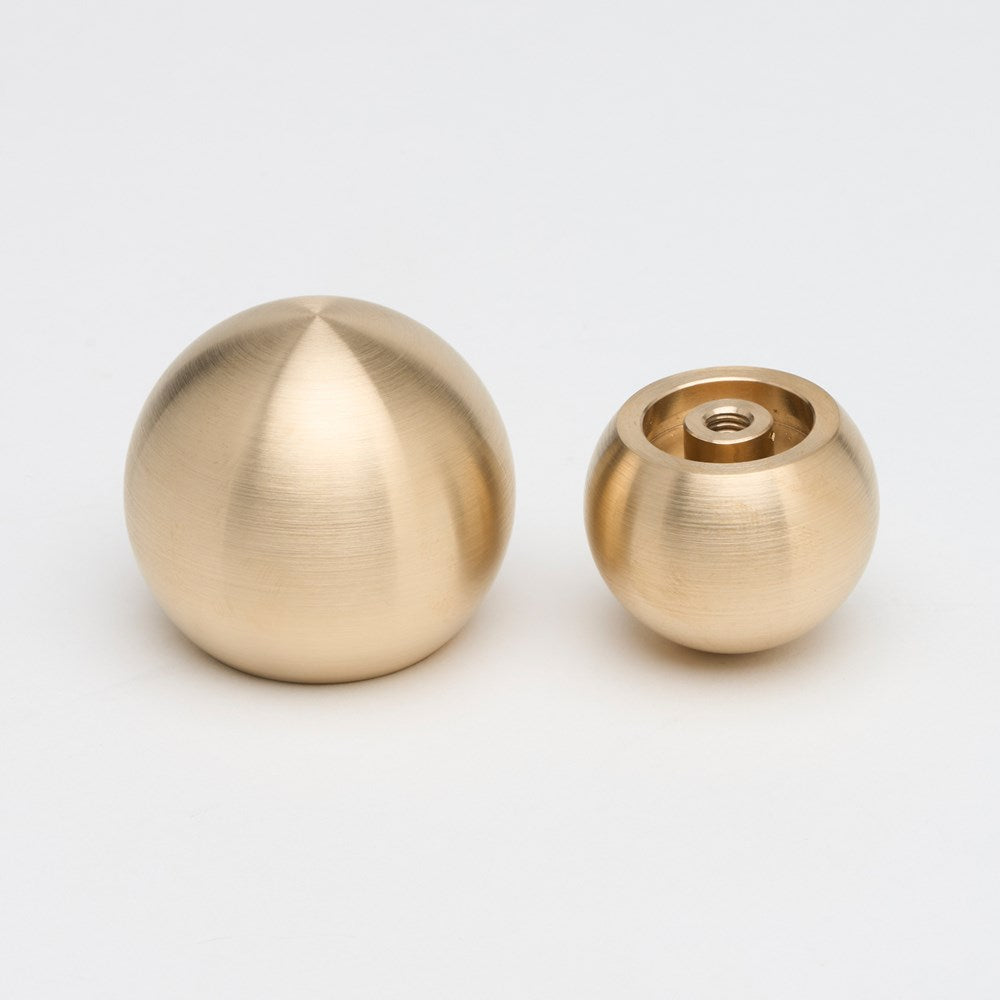 Sphere Knob Live Brass — view 4