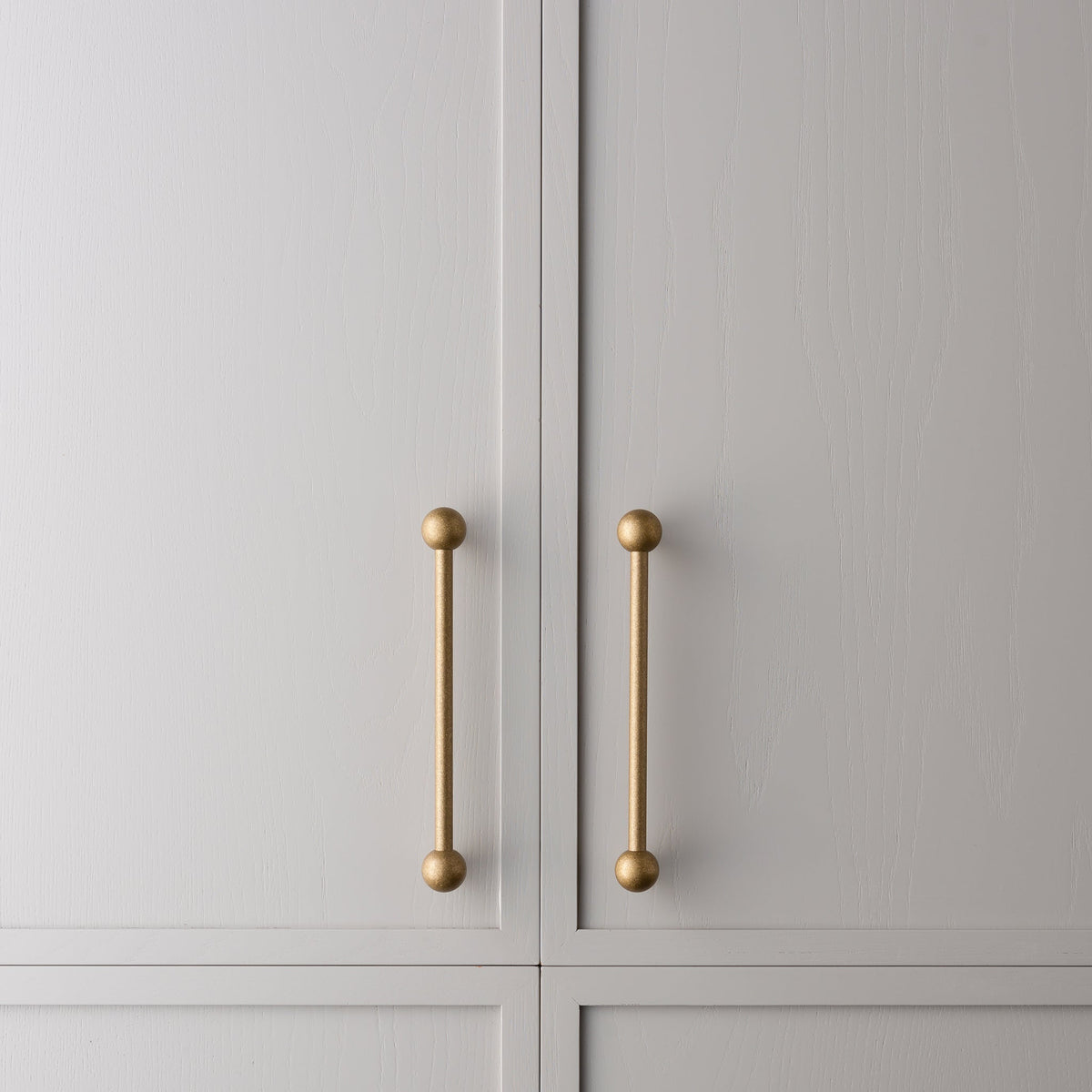 Sphere Pull Tumbled Brass — view 6
