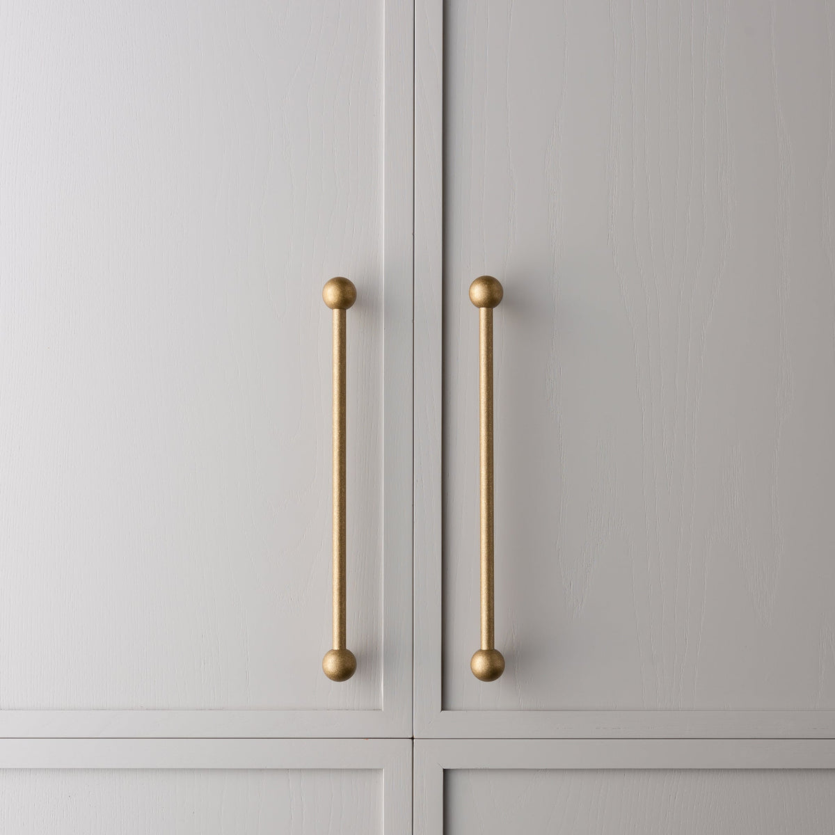 Sphere Pull Tumbled Brass — view 7