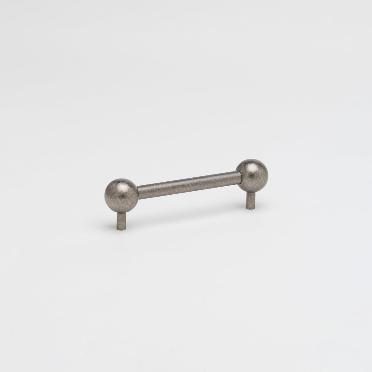 Sphere Pull Tumbled Nickel — view 2