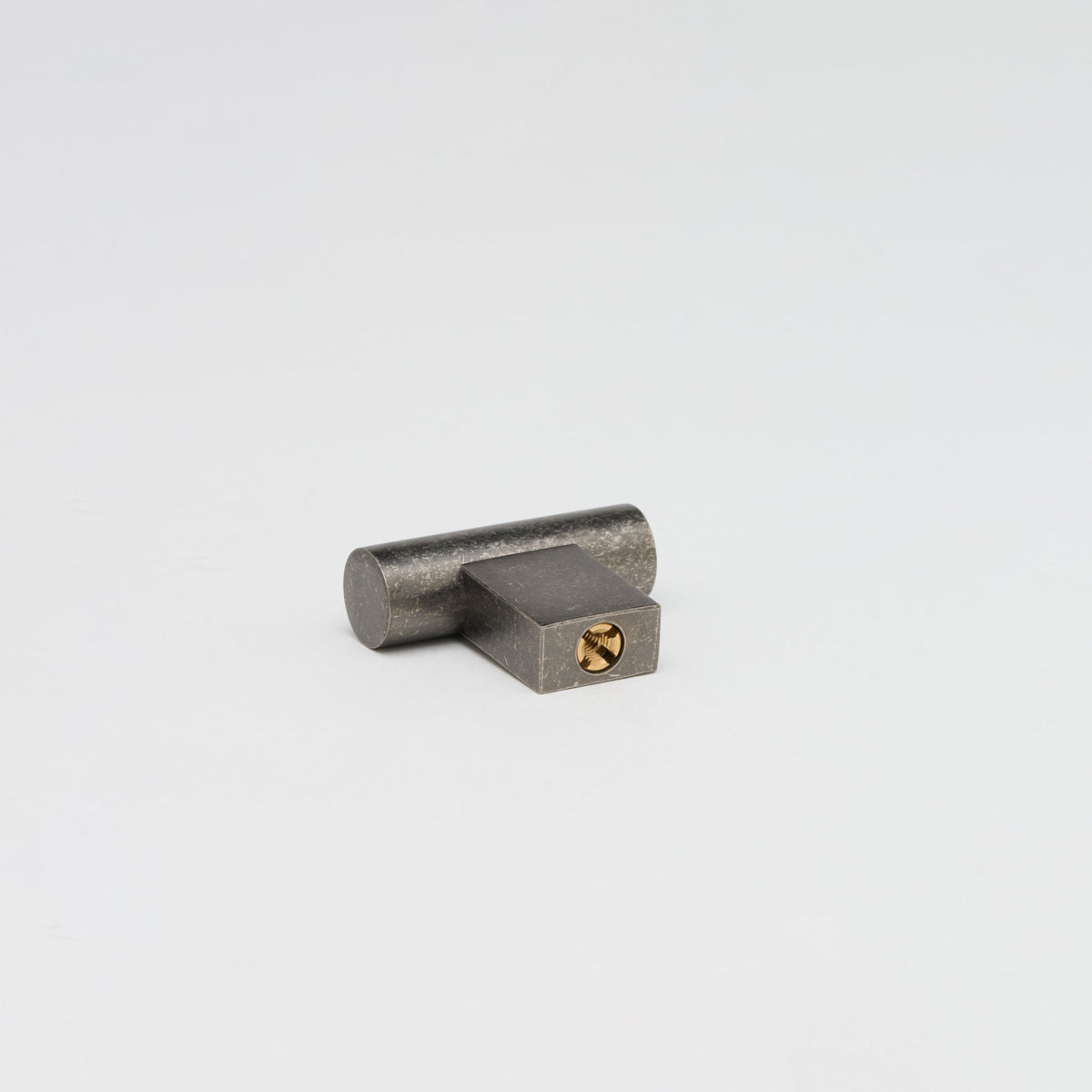 T Pull Tumbled Nickel — view 5