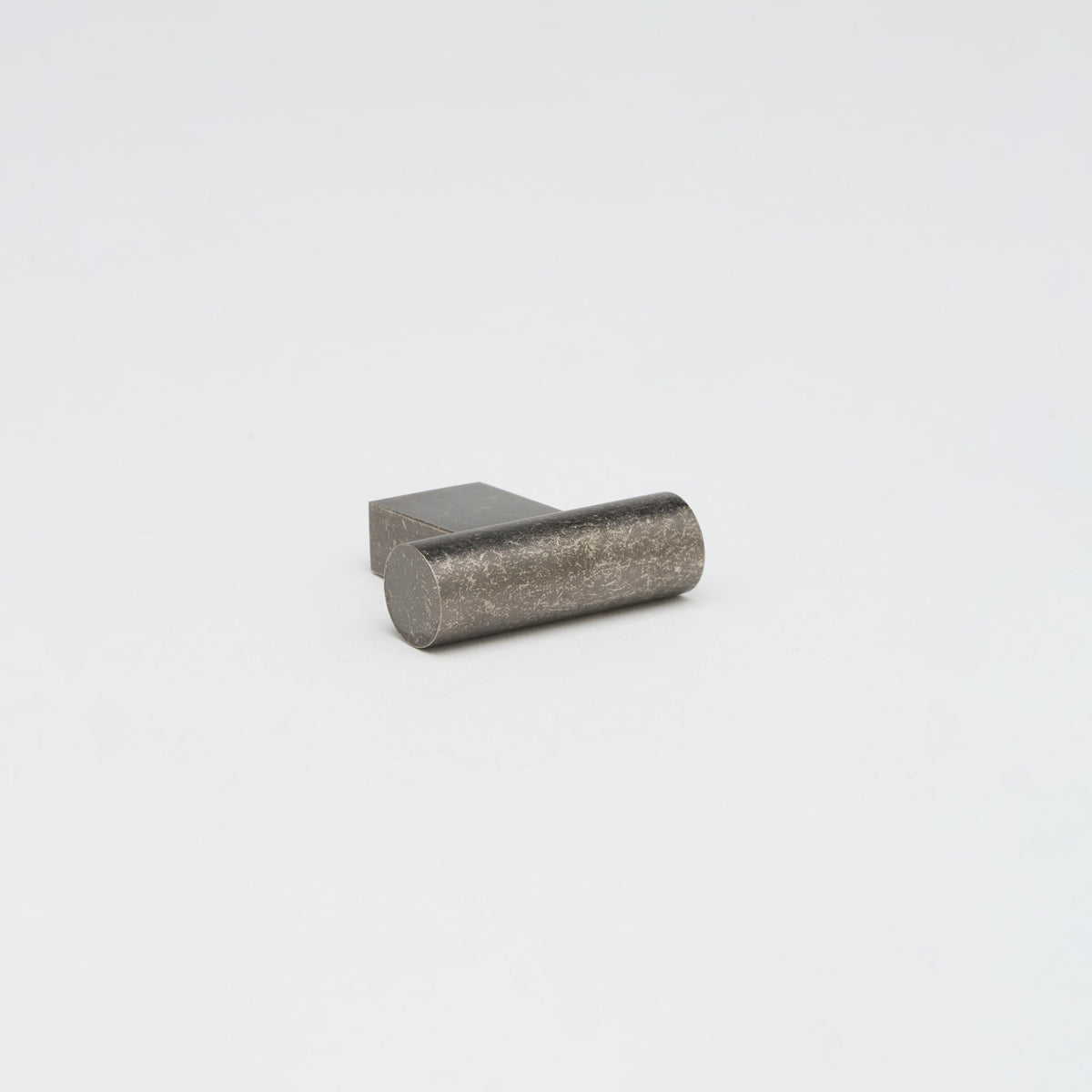 T Pull Tumbled Nickel — view 4