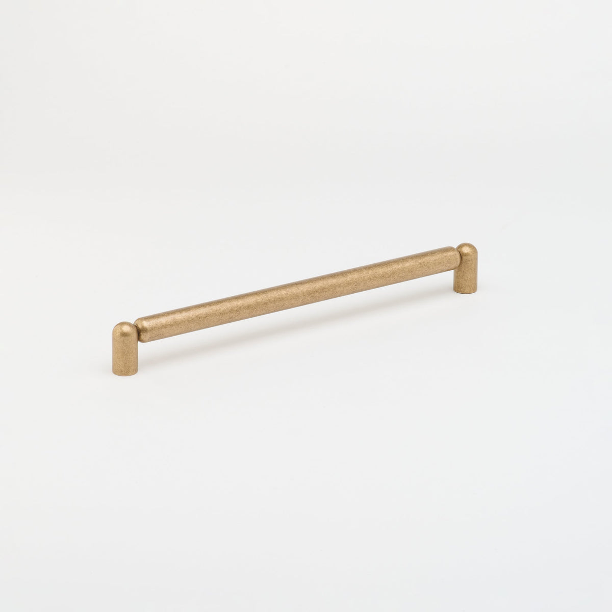 Tubby Pull Tumbled Brass — view 5