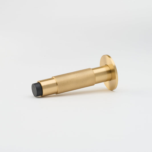 Kintore Doorstop Brass — view 1