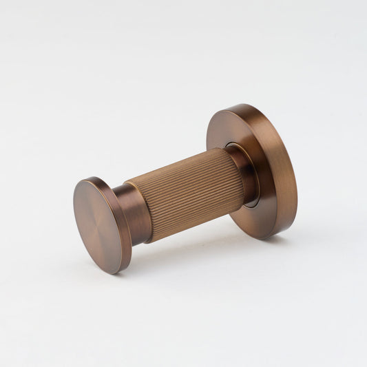 Linear Towel Hook Bronze — view 1