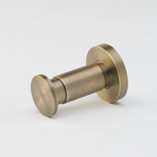 Lola Towel Hook Aged Brass — view 1