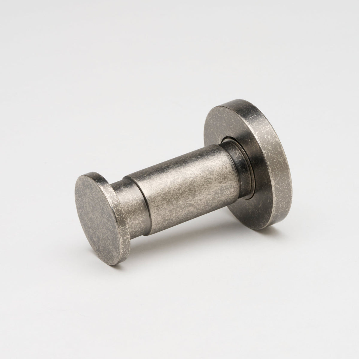 Lola Towel Hook Tumbled Nickel — view 1