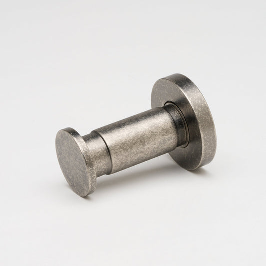 Lola Towel Hook Tumbled Nickel — view 1