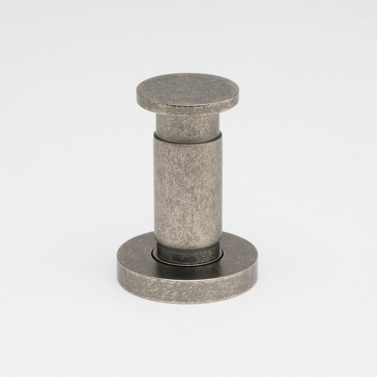 Lola Towel Hook Tumbled Nickel — view 3