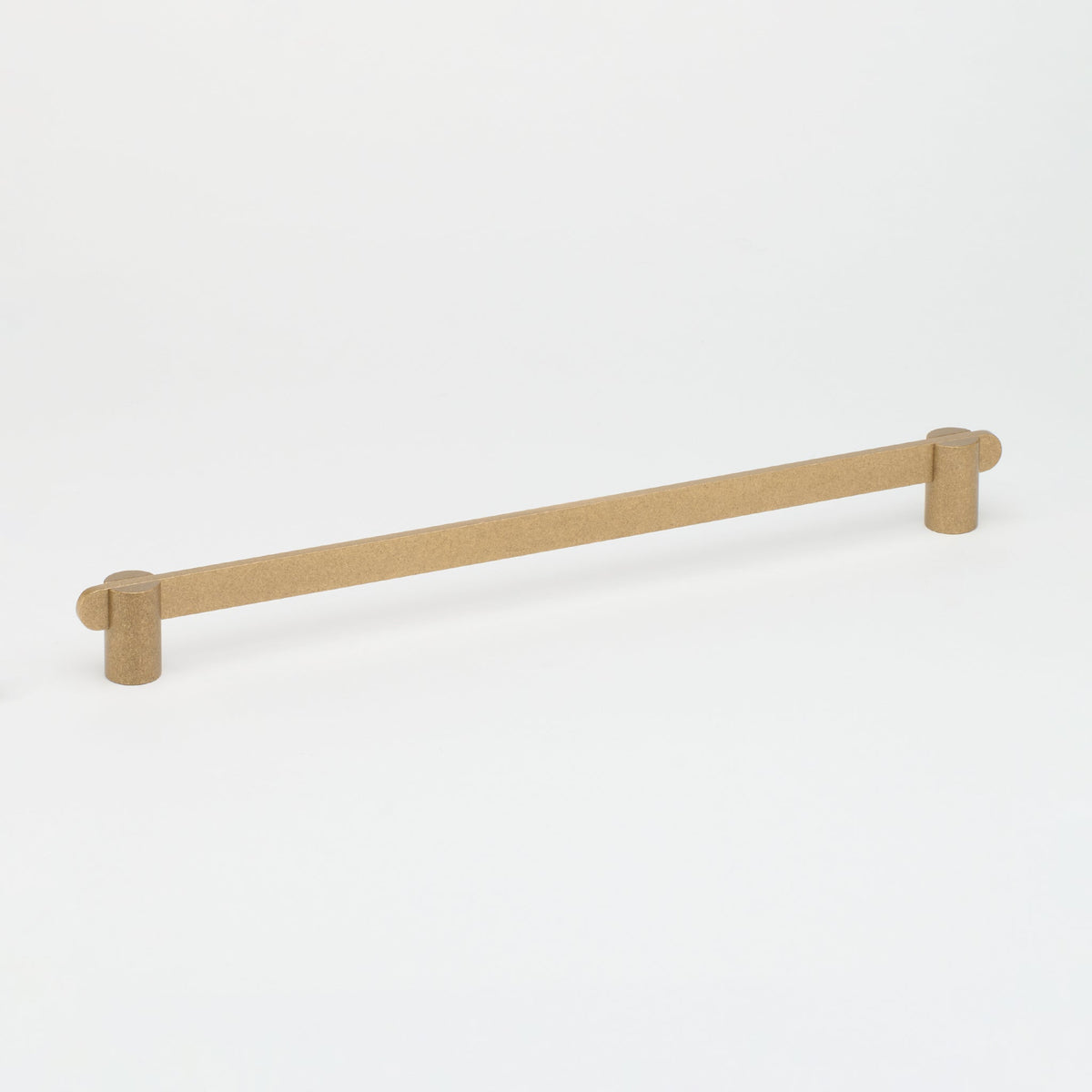 Intersect Pull Tumbled Brass — view 4