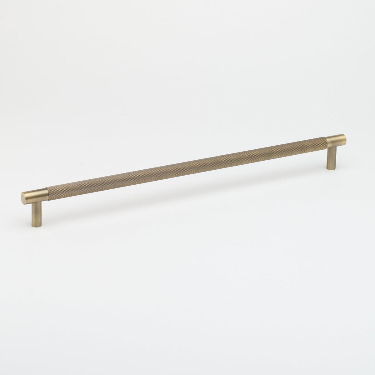 Linear Appliance Pull Aged Brass — view 1