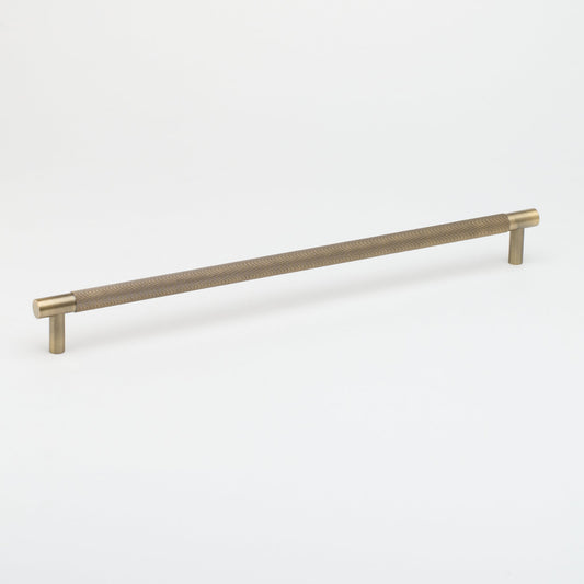 Linear Appliance Pull Aged Brass — view 1