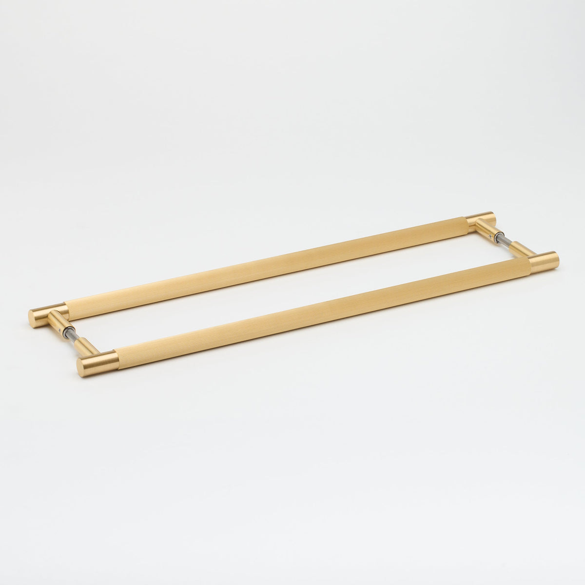 Linear Entry Pull Brass — view 1