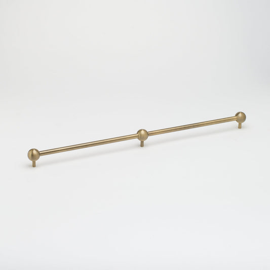 Sphere Appliance Pull Aged Brass — view 1