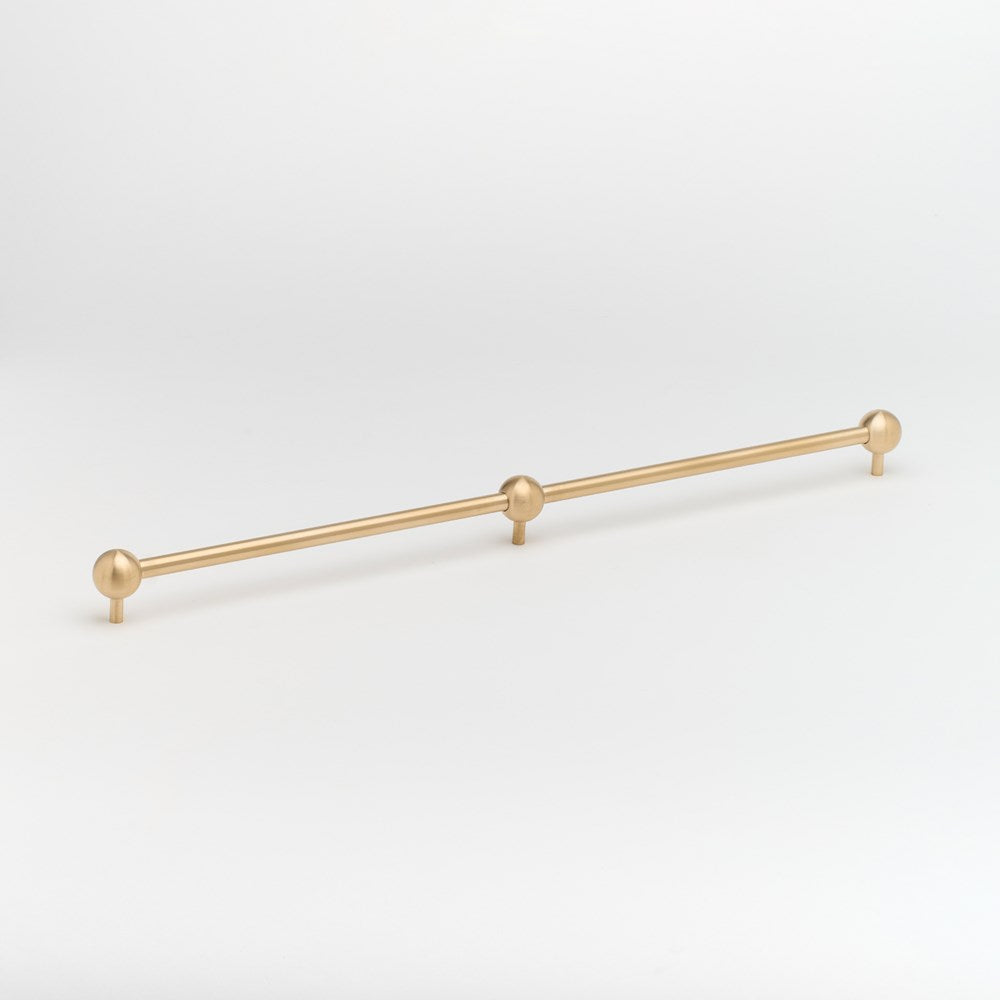 Sphere Appliance Pull Live Brass — view 1
