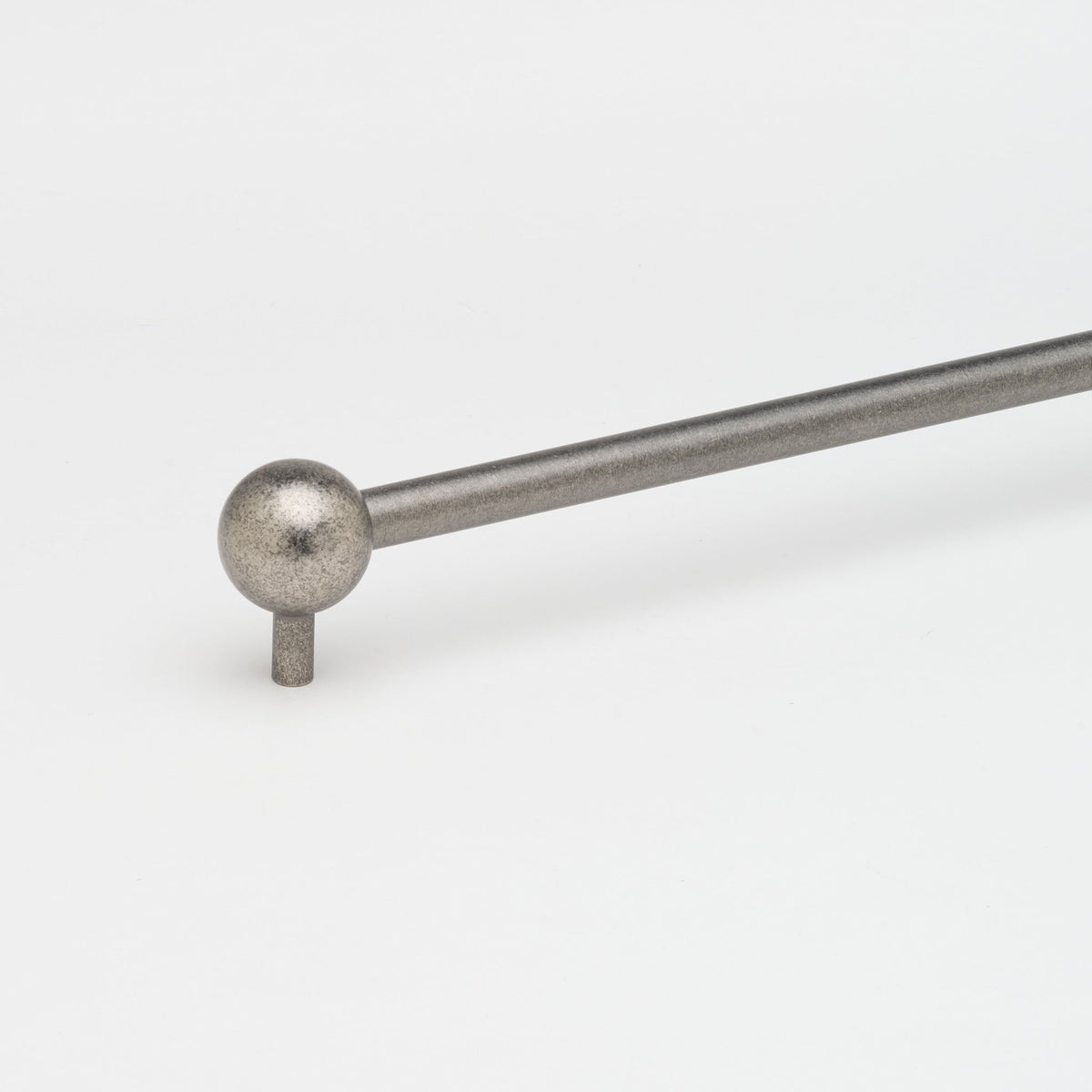 Sphere Appliance Pull Tumbled Nickel — view 5